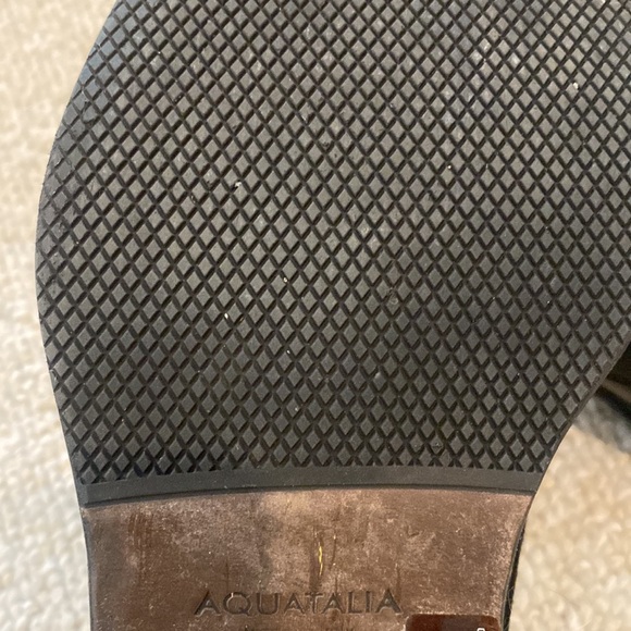 Beautiful Aquatalia black leather monk strap derby’s. - Picture 5 of 6